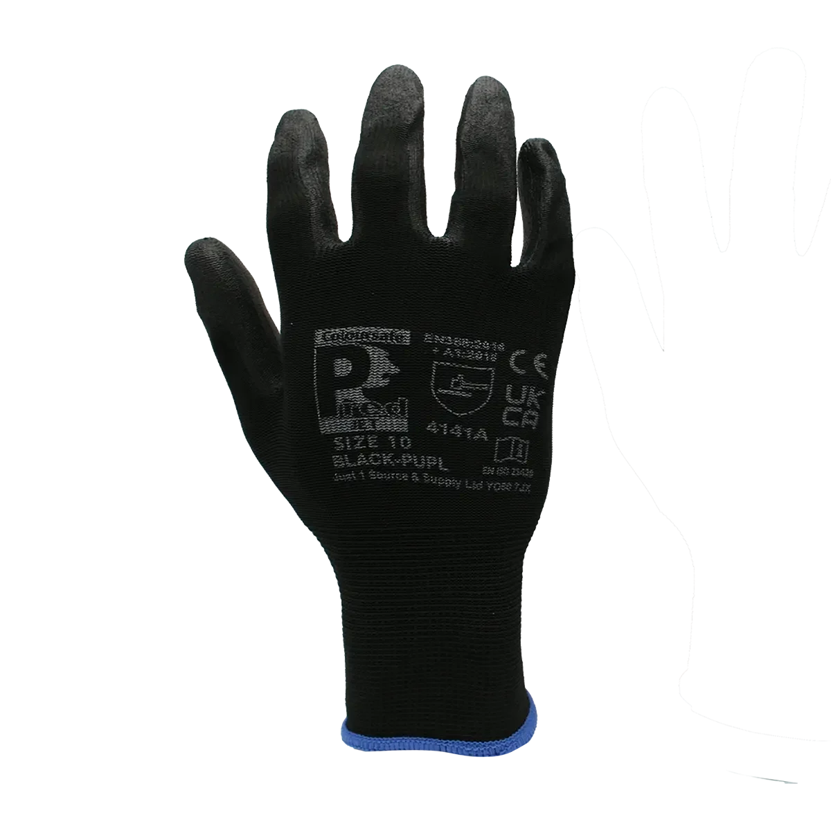 PRED Jet Black PUPL Front
