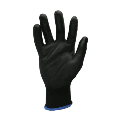 PRED Jet Black PUPL Glove Back