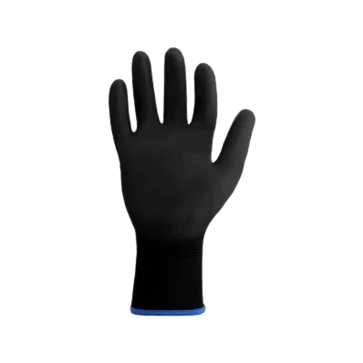 Black-PUPL Front Safety Gloves