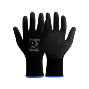 Black-PUPL Pair Safety Gloves