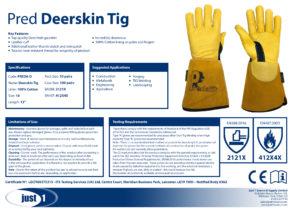 Deerskin TIG Data Sheet
