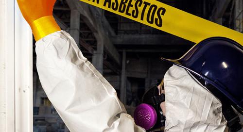 Cover image for work gloves for asbestos handling