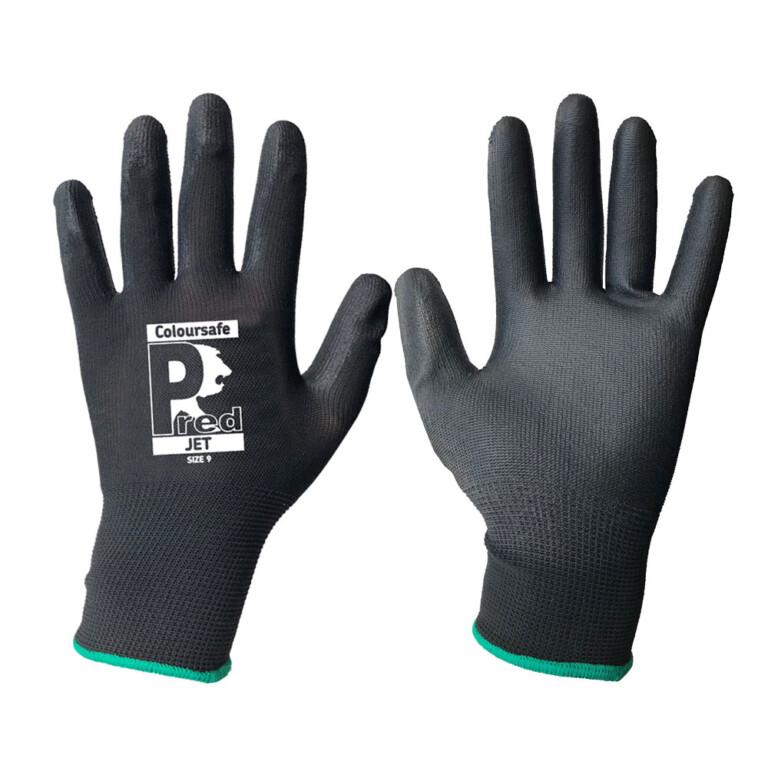 Coloursafe Pred Cardinal - Nitrile Foam Grip Glove