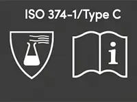 ISO 374-1 Type C EN Standard by Just 1