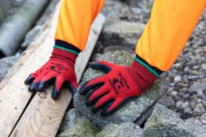 Banksmen safety gloves